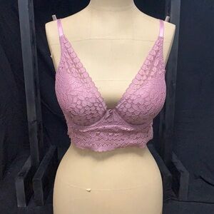 Marilyn Monroe- 34C Mauve Lace Bra
